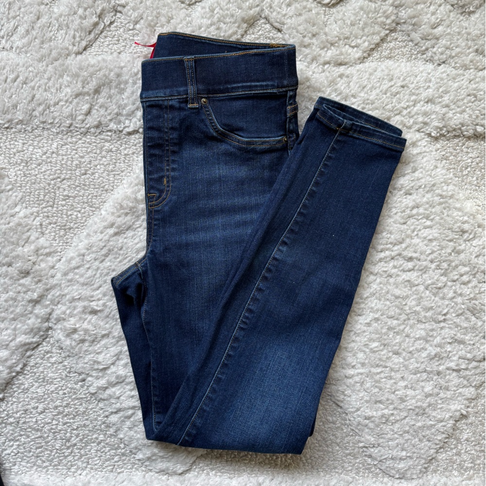 SPANX Dark Blue Denim Jeans